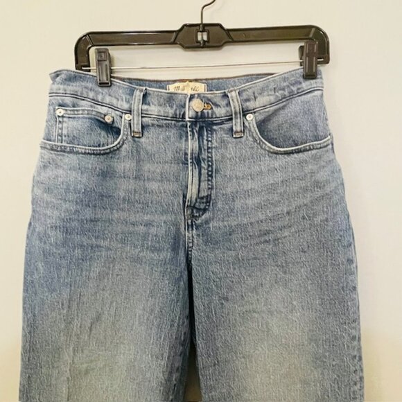 Madewell Perfect Vintage Wide-Leg Jeans Women's 29P Heathcote - Picture 3 of 10